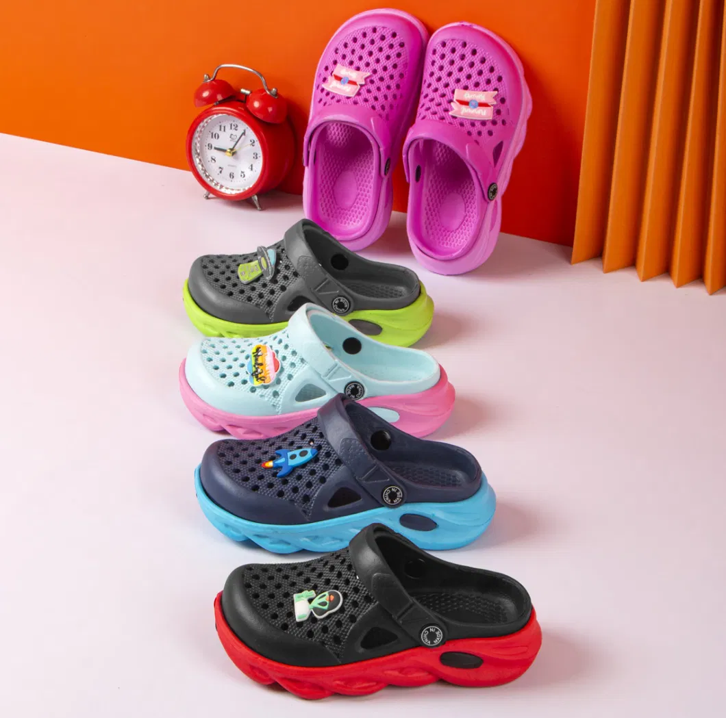 Cute 4-12 Years Unisex Anti Slipper EVA Kids Sandal Children&prime;s Casual Walking Slippers Shoes