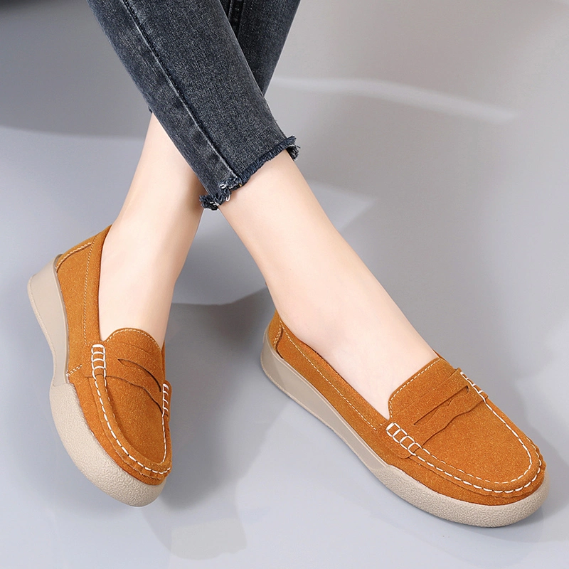 Dignified Cozy Casual Shoes Women Fashion Shoe Flats Platform Shoes Woman Dress Loafers