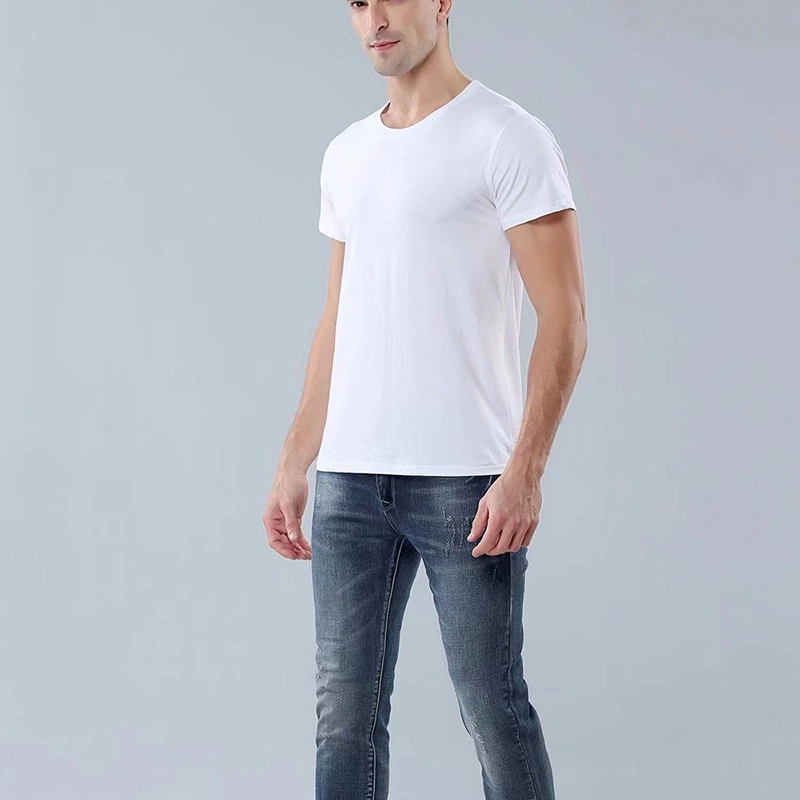 Manufacturer OEM New Fashion Modal Cotton High Quality Plain T Shirt Casual T Shirt