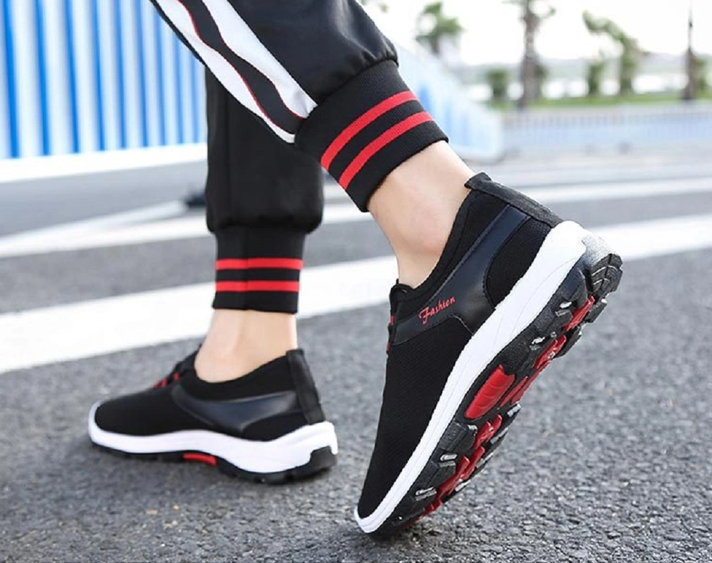 Mens Sneakers Comfortable Breathable Running Shoes Mesh Slip on Casual Shoes for Walking Jogging Sports Shoes Esg13695