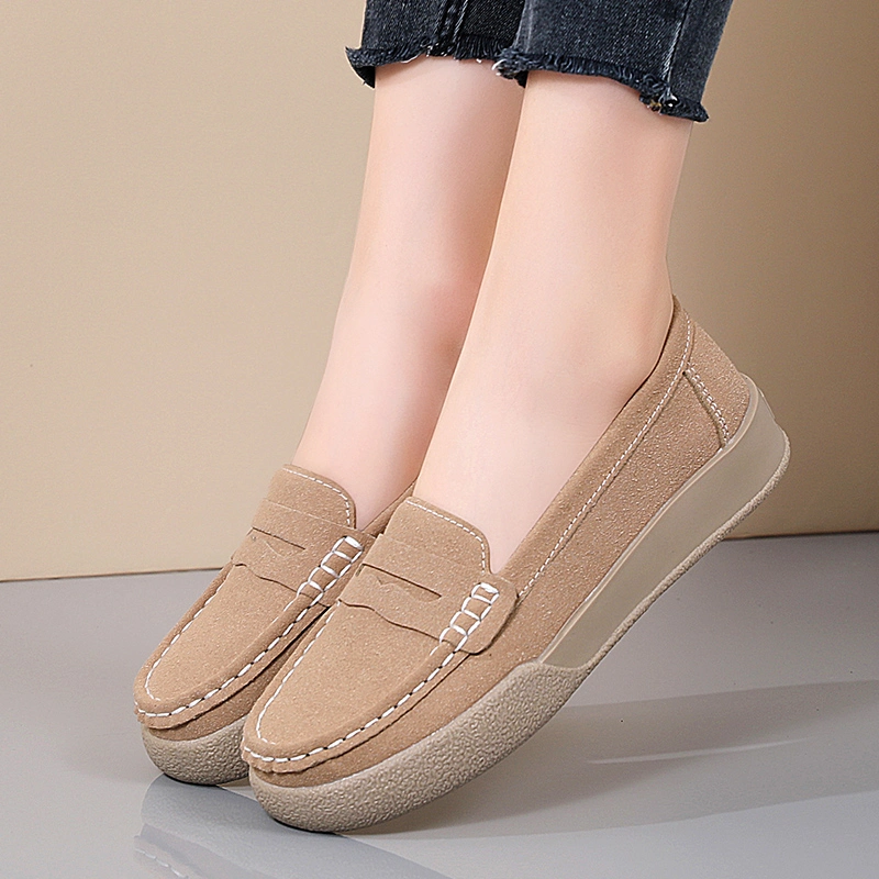 Dignified Cozy Casual Shoes Women Fashion Shoe Flats Platform Shoes Woman Dress Loafers