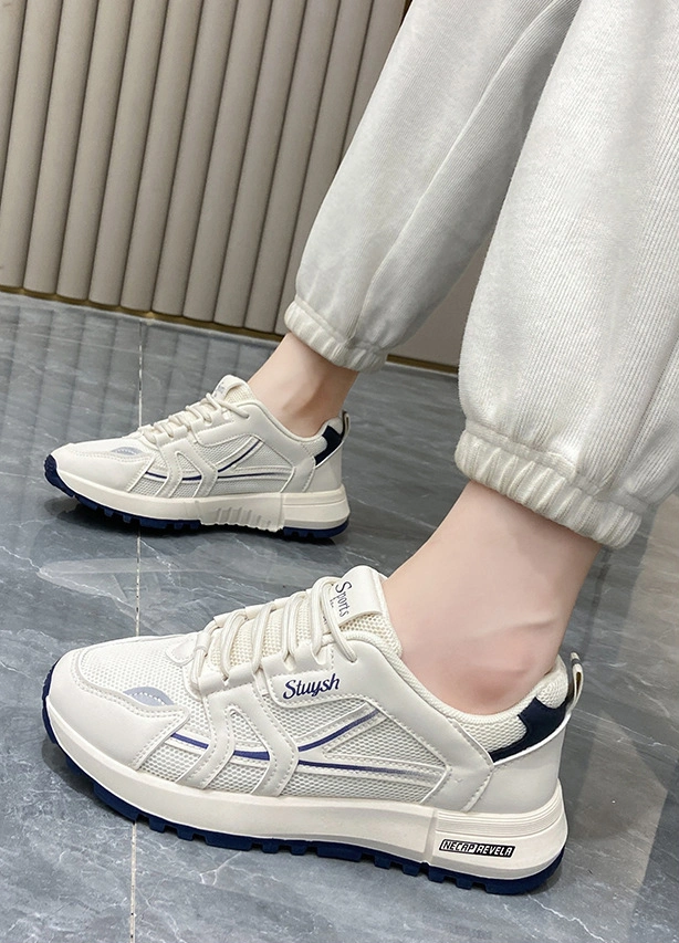 Korean Style Sports Shoes for Ladies Walking Style Shoes