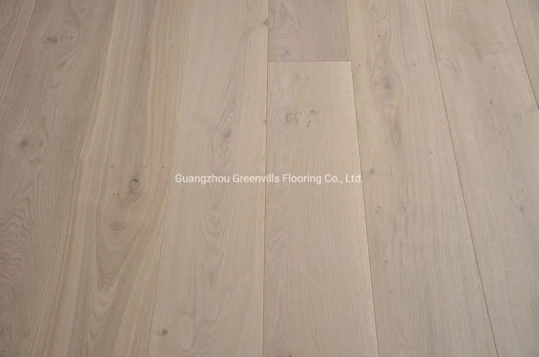 Hot! 220mm Wide Engineered Oak Flooring Hot Sale in USA Guangzhou Factory White Oak Multiply Wood Flooring