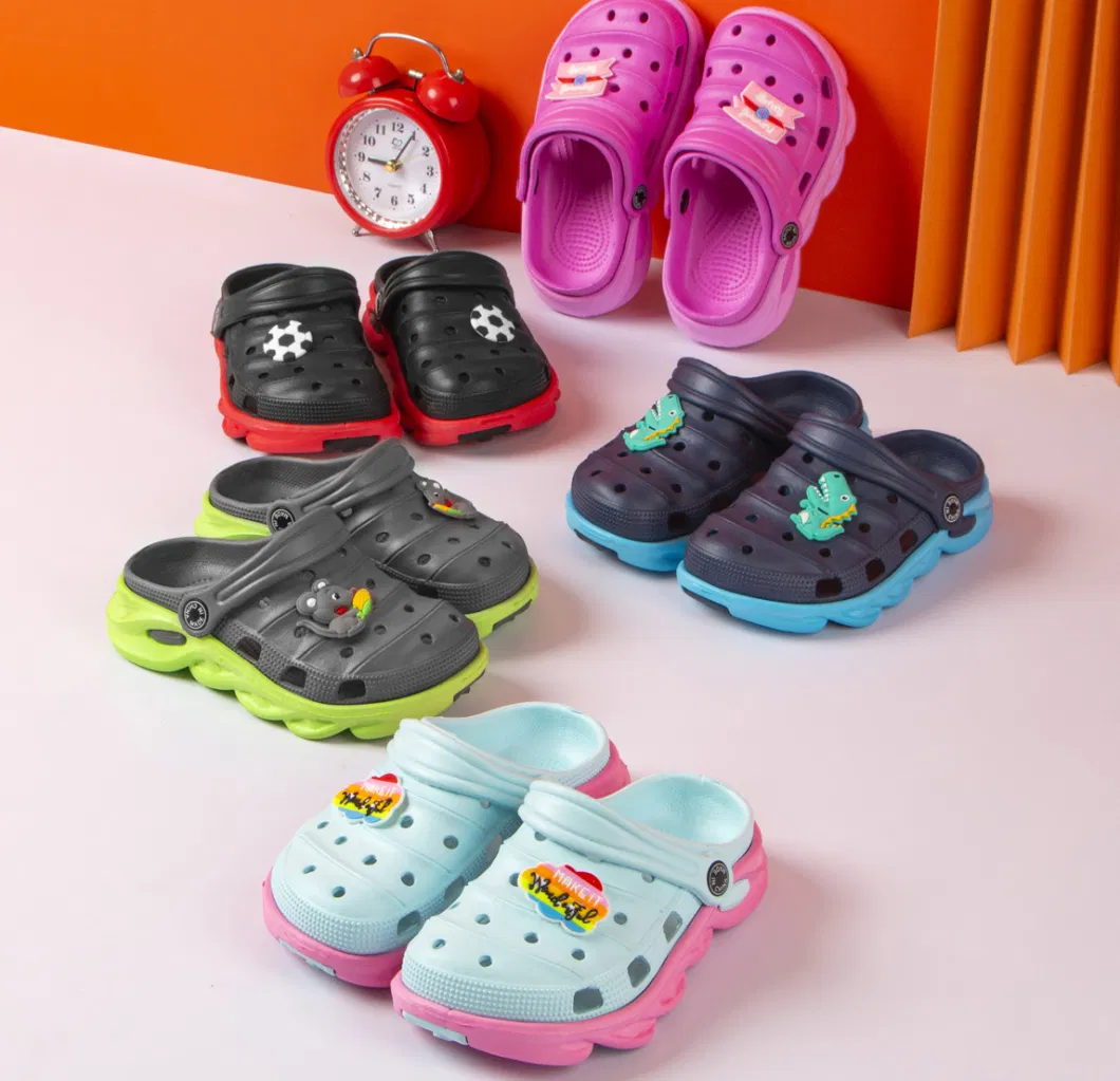 Cute 4-12 Years Unisex Anti Slipper EVA Kids Sandal Children&prime;s Casual Walking Slippers Shoes