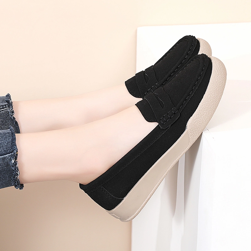 Dignified Cozy Casual Shoes Women Fashion Shoe Flats Platform Shoes Woman Dress Loafers