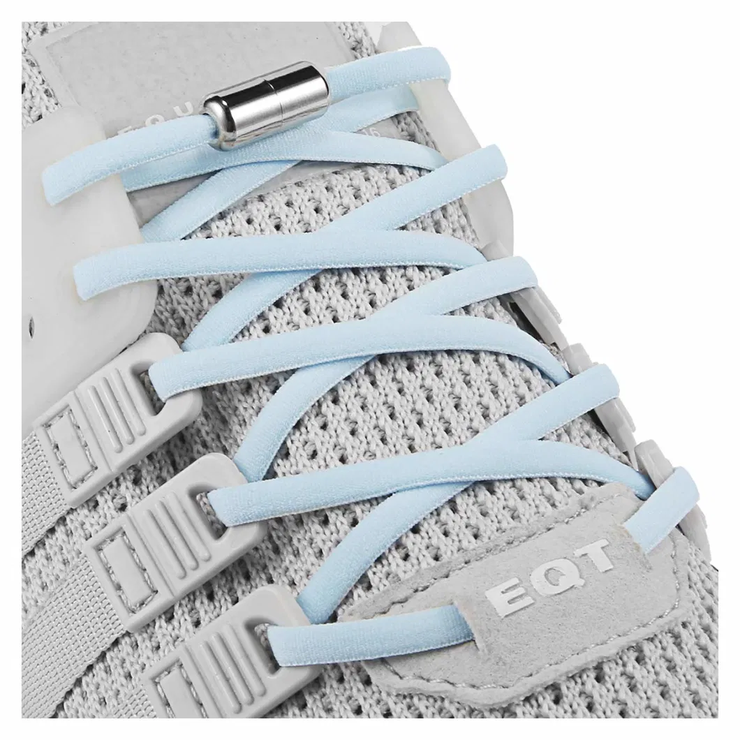 Elastic No Tie Shoe Laces for Adults, Kids, Elderly, System with Elastic Shoe Laces