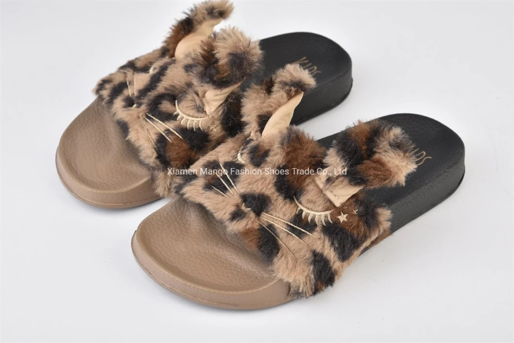 Girls Babouche Platform Mules Kids Slipper Shoes Outdoor Slippers