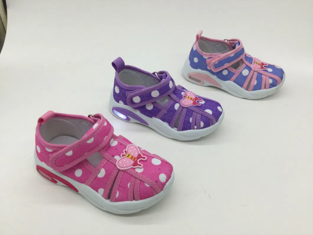 Baby Girl Light Shoes New Toddler Casual Footwear Children&prime;s Sport Shoe