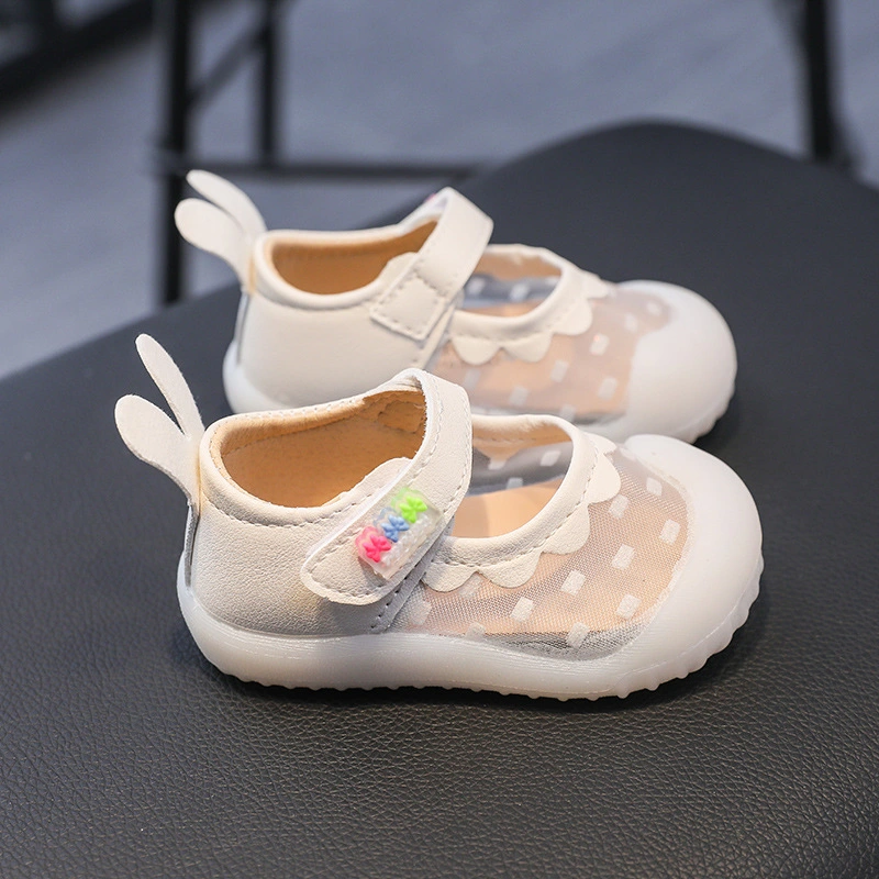 Cute Sandals Baby Girls Shoes 1 to 3 Years Old Baby Princess Soft Soled Breathable Walking Shoes