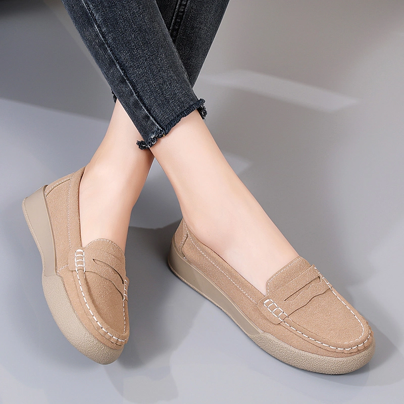 Dignified Cozy Casual Shoes Women Fashion Shoe Flats Platform Shoes Woman Dress Loafers