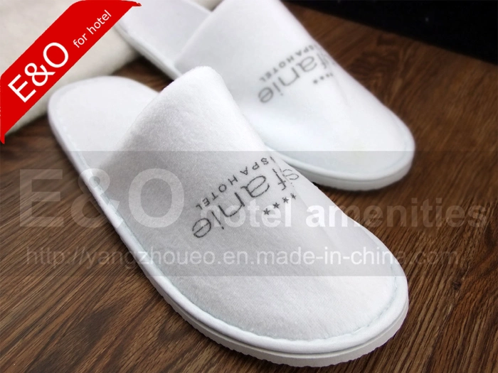 Disposable Velour Indoor Guestroom Guesthouse Hotel Slipper