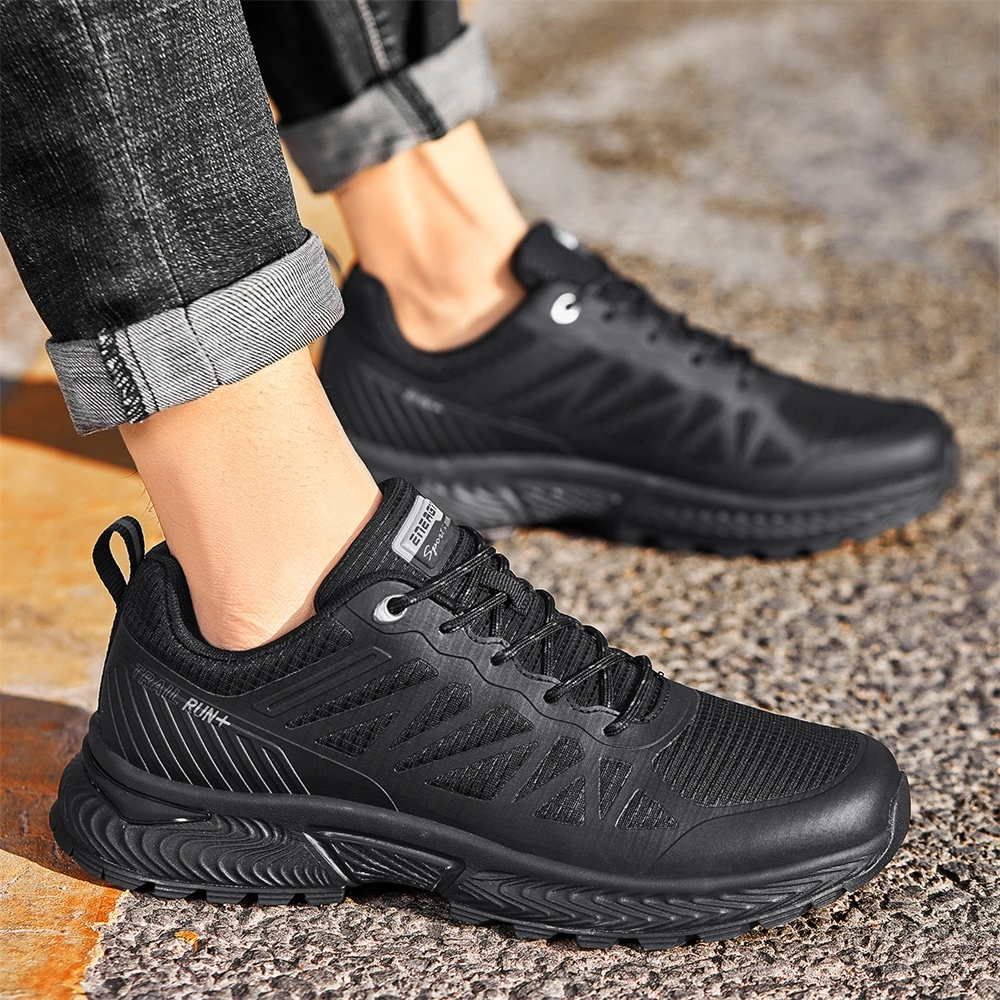 Running Shoes Men&prime; S Shoes High Quality Outdoor Waterproof Jogging Shoes