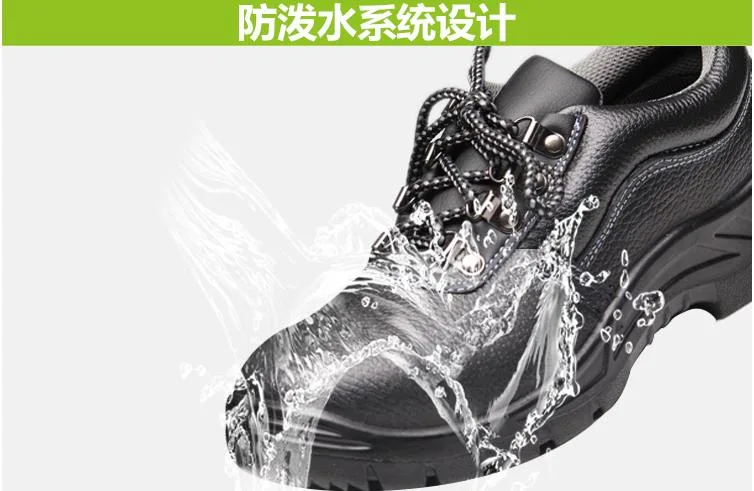 Double Density Polyurethane Sole Labor Protection Safety Work Shoes