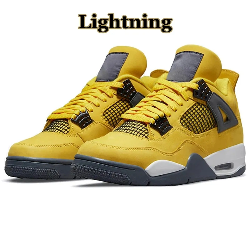 Hot Sale 4s Jumpman 4 Basketball Shoes with Box for Men and Women Sports Shoes Sneakers Branded Fashion Replica Online Store Cool