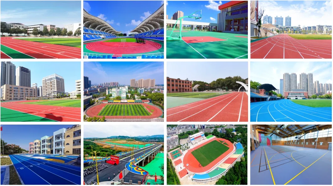 Hot Sale Colorful EPDM Synthetic Rubber Running Track/Athletic Running Track/Flooring