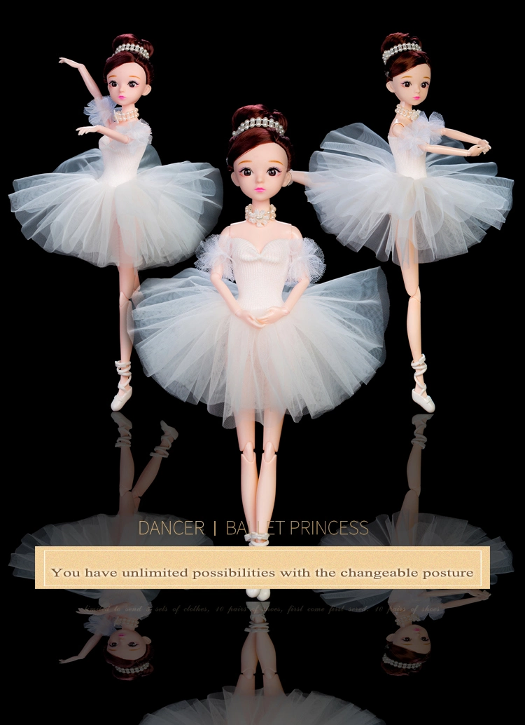 Hot Selling 30cm Cute Ballet Clothes for Doll Kids Toys