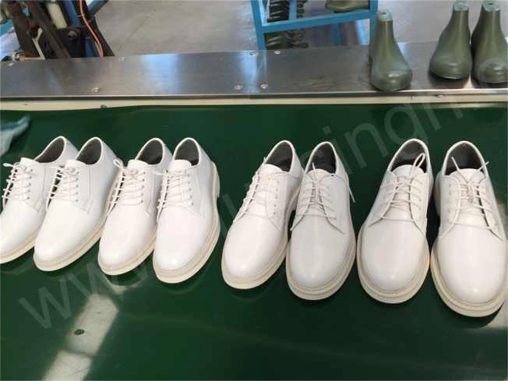 Zh, Wholesale White Full Grain Leather Lace-up White Dress Shoes for Meeting Hsa078