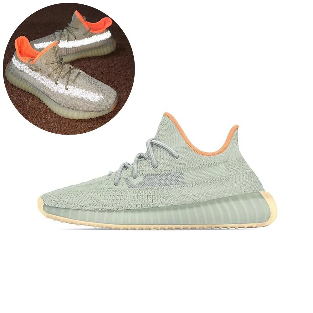 Original Latest Designer Sports Yeezy 350 V2 Women Shoes Fashion Casual Sneakers with Logo Boxes