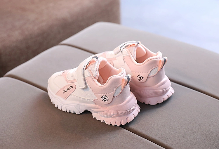 Autumn and Winter New Children&prime;s Sports Shoes Fashion Breathable Casual Shoes