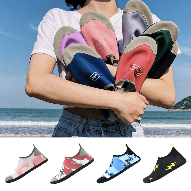 New Arrival Latest Design Fabric Saddle Men Water Sports Shoe Beach Shoe