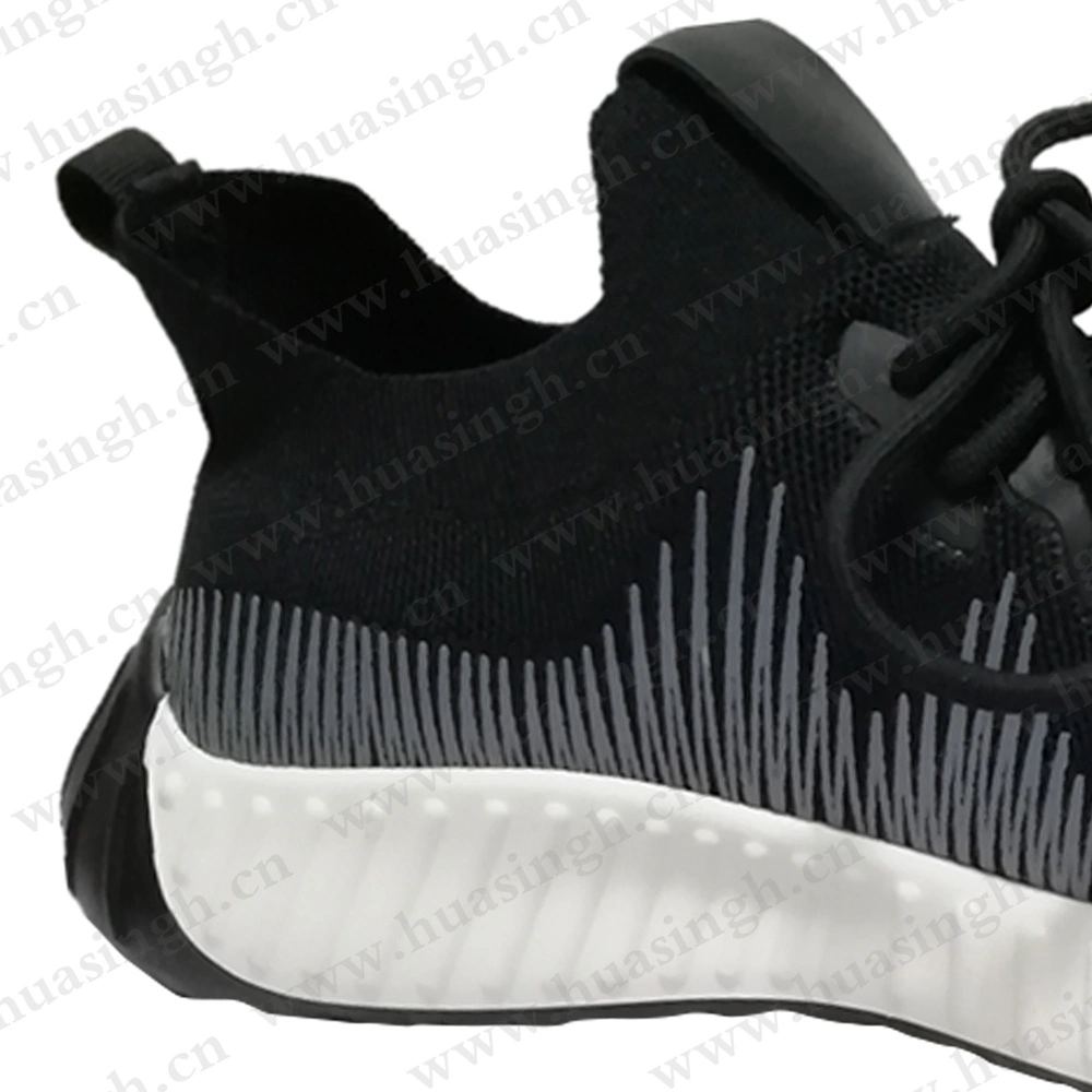 Lxg, Best Selling Low-Cut Breathable Knitted Cotton Fabric Sneaker Slip Resistant Rubber Outsole Athletic Shoe HSS424