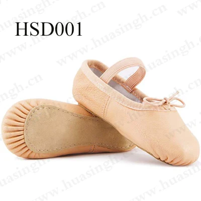 ZH, Commercio all′ingrosso Scarpe da ballo professionali usate dalle Accademie di ballo Unisex nudo colore forma Ginnastica Scarpe da ballo Yoga per Bady/Bambini Hsd001