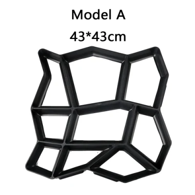 A^asfaltatrice stampo per pavimenti Mold Garden costruttore di percorsi per stampi stradali casuale Patterm percorso Maker