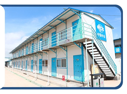 Steel Structure+Sandwich Panel Labor Camp Prefabricated Apartments Building Prefab Home