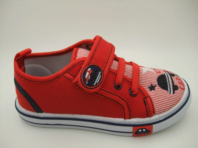 Wholesale Trendy Boys Children School Casual Walking Footwear Canvas Kids Shoes