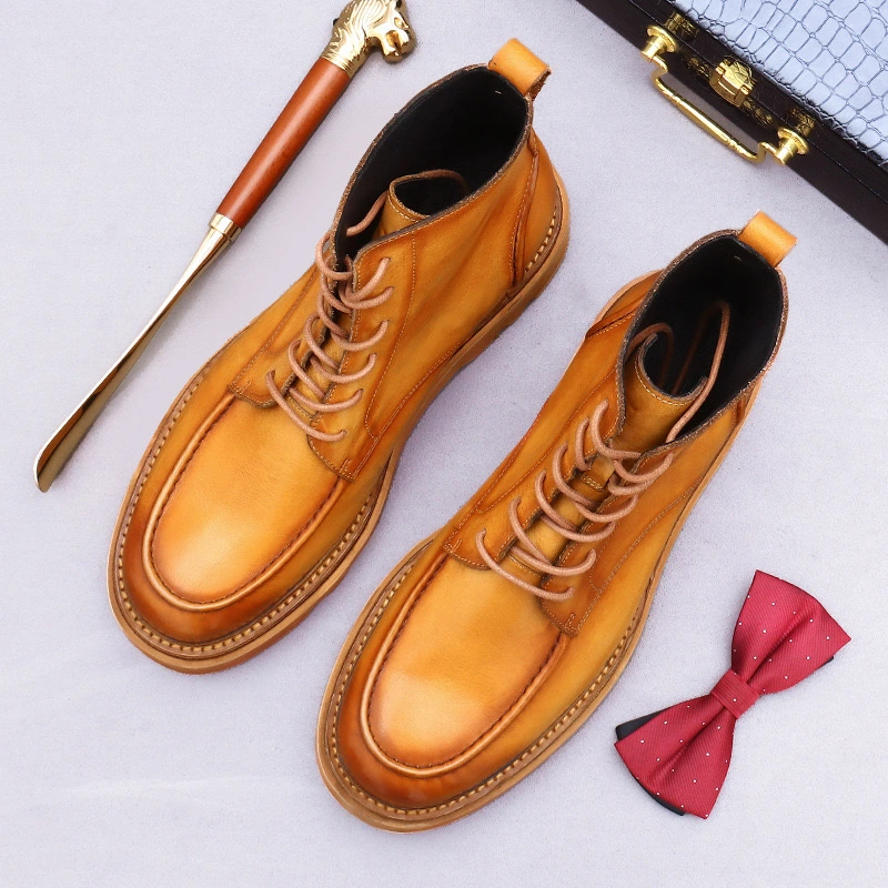 Elegant Leather Dress Shoes for Men