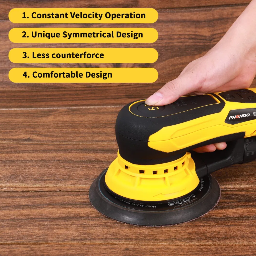 Hyvst Brushless Motor Random Orbital Sander