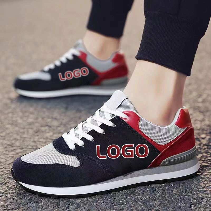 Wholesale Custom Logo Vintage Retro Running Shoes Sport Shoes for Men