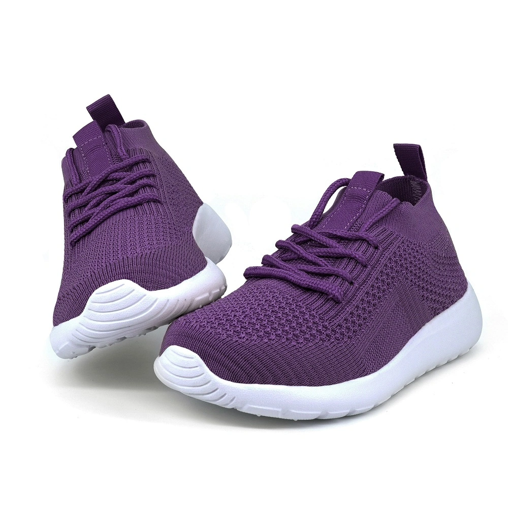 Fashion Sneakers for Boys Fly Knit Footwear Breathable Sports Running Shoes Lightweight Children Shoes