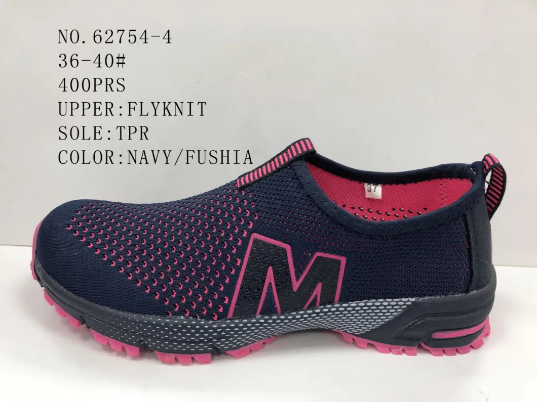 Men and Lady Anti-Skid Comfortable Breathable Sport Running Slip-on Shoes