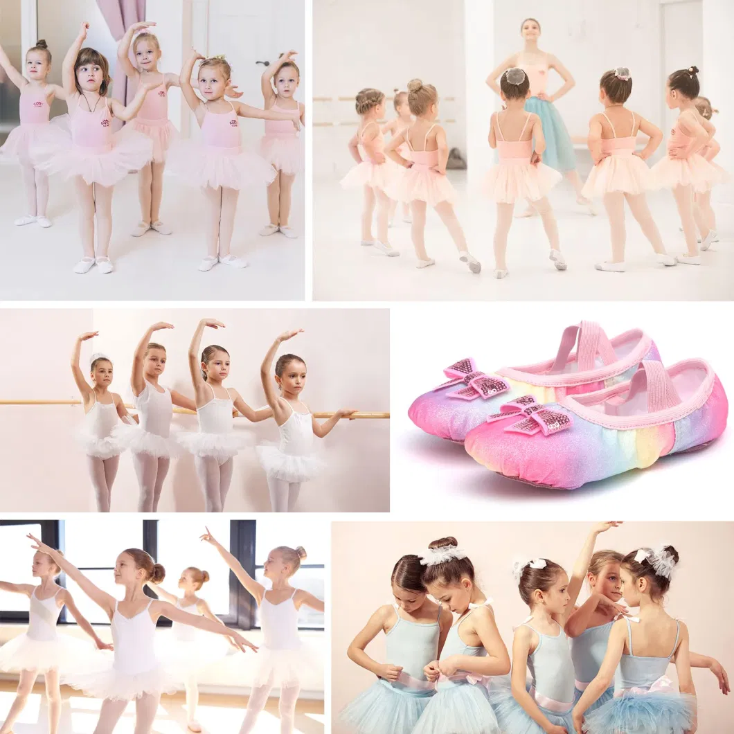 Satin Dance Shoe Ballet Pointe Shoes for Women