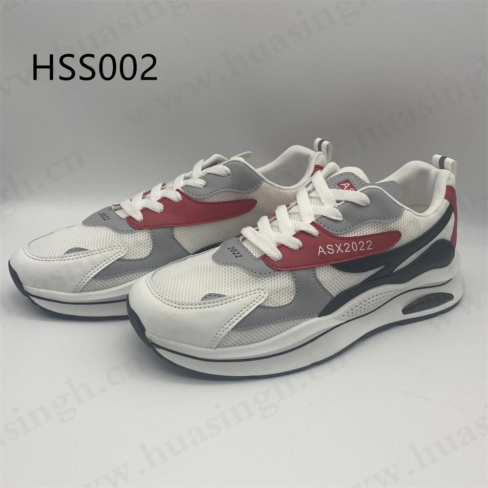 Lxg, Breathable Cotton Fabric Handle Jogging Shoes Anti-Shock Rubber Sole Running Shoes with Air Cushion HSS002