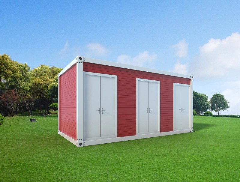 Portable Luxury Flat Pack Office Foldable Prefab House Apartment