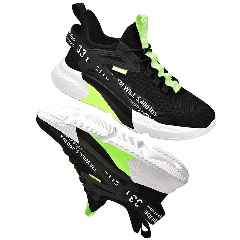 2021 Men Fashion Casual Sports Shoes Breathable Athletic Soft Sole Jogging Running Walking Sneaker Mens Sport Shoes