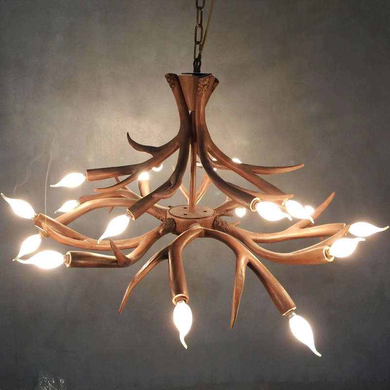 Mule Deer Antler Chandelier for Bar Coffee Sitting Room Wh-AC-23