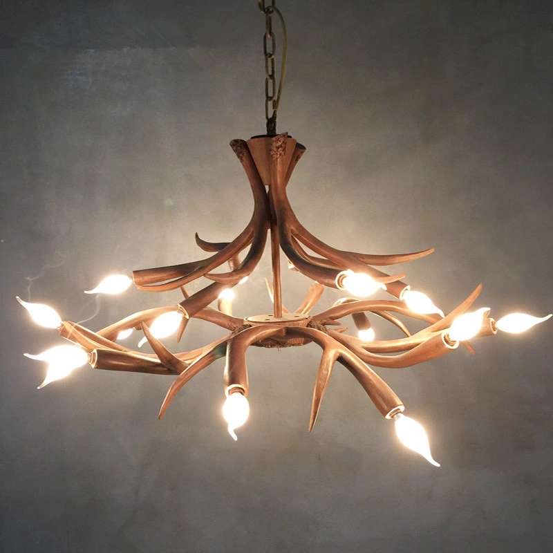 Mule Deer Antler Chandelier for Bar Coffee Sitting Room Wh-AC-23