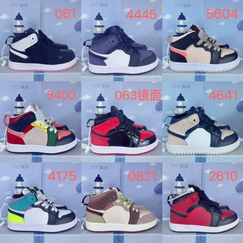 High Quality Children&prime;s Casual Sneakers Original Branded Sports Shoes Leather Kids Shoes