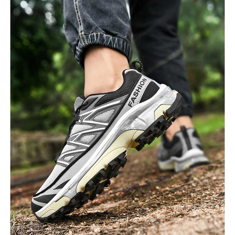 Trending Fashion Athletic Hiking Sneakers Men Big Size Outdoor Shoes Climbing Shoes