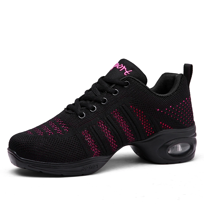 New Arrival Mesh Soft Sole Sneakers Adult Women Modern Dance Shoes