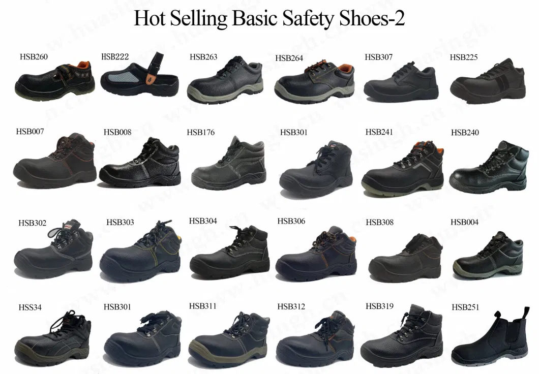 Gww, Hot Selling Anti-Puncture PU-PU Injection Outsole Safety Shoe Breathable Yellow Mesh Fabric Lining Work Shoe Popular in UAE HSB010