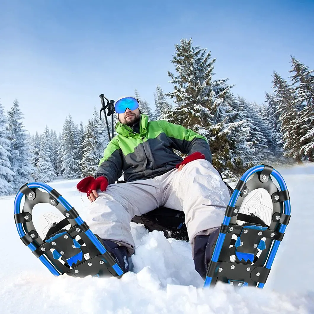 Winter Sports Camping Ski Products Anti-Slip Aluminum All Terrain Snowshoes Snow Skiing Shoes