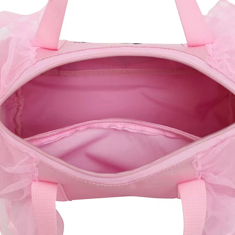 Cute Hot Selling Custom Popular 2023 New Arrivals Dance Accessories Girls Fashionable Pink Ballet Bag for Kids