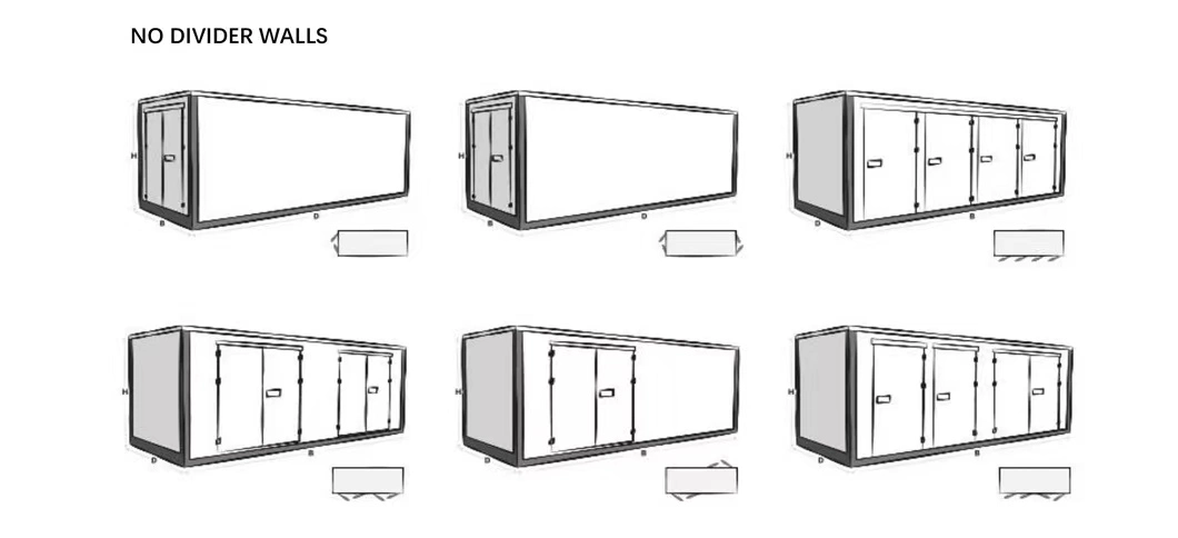 Moving Mule Dolly Kit Container Portable Self Storage Foldable Portable Storage Container Unit