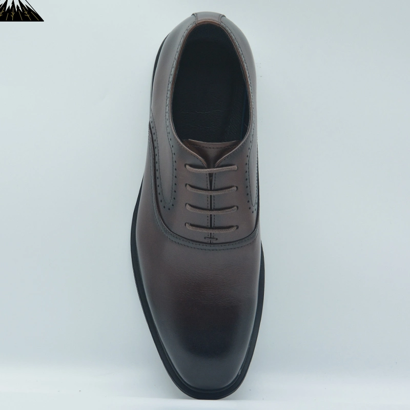 Elegant Leather Wingtip Dress Shoes