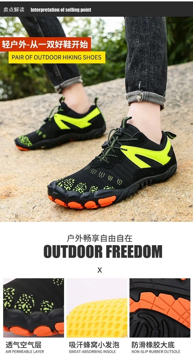 2022 New Beach Aqua Water Shoes Men Boys Quick Dry Women Breathable Sport Sneakers Footwear Barefoot Swimming Gym Riding Hiking Shoes