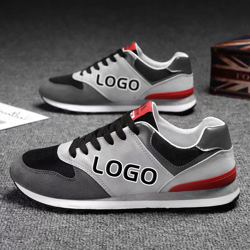 Wholesale Custom Logo Vintage Retro Running Shoes Sport Shoes for Men